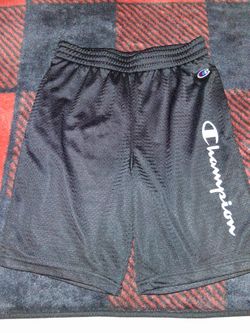 Champion Childrens Mesh Shorts/ Black/ LG