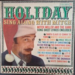 Holiday Sing Along w/ Mitch Miller Gang~1961 Columbia Orig 1st Press CL 1701~VG+