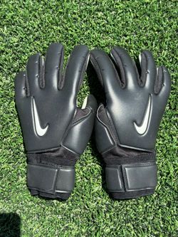 Nike Premier SGT Goalkeeper Gloves Mens Size 7 Black White CK4810-010