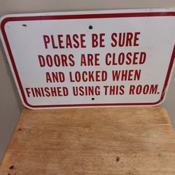 Metal signs4#
