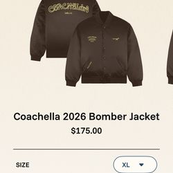 Coachella Varsity XL NEW