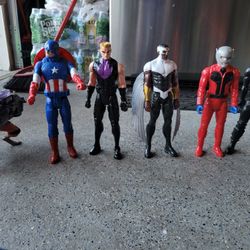 Marvel Action Figures 6pc