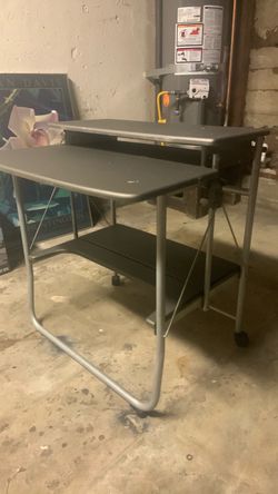 folding desk aluminum and plastic