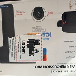 Sharper image percussion pro massager