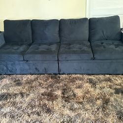 HONBAY Modular Sectional Sleeper Sofa with Pull Out Bed
