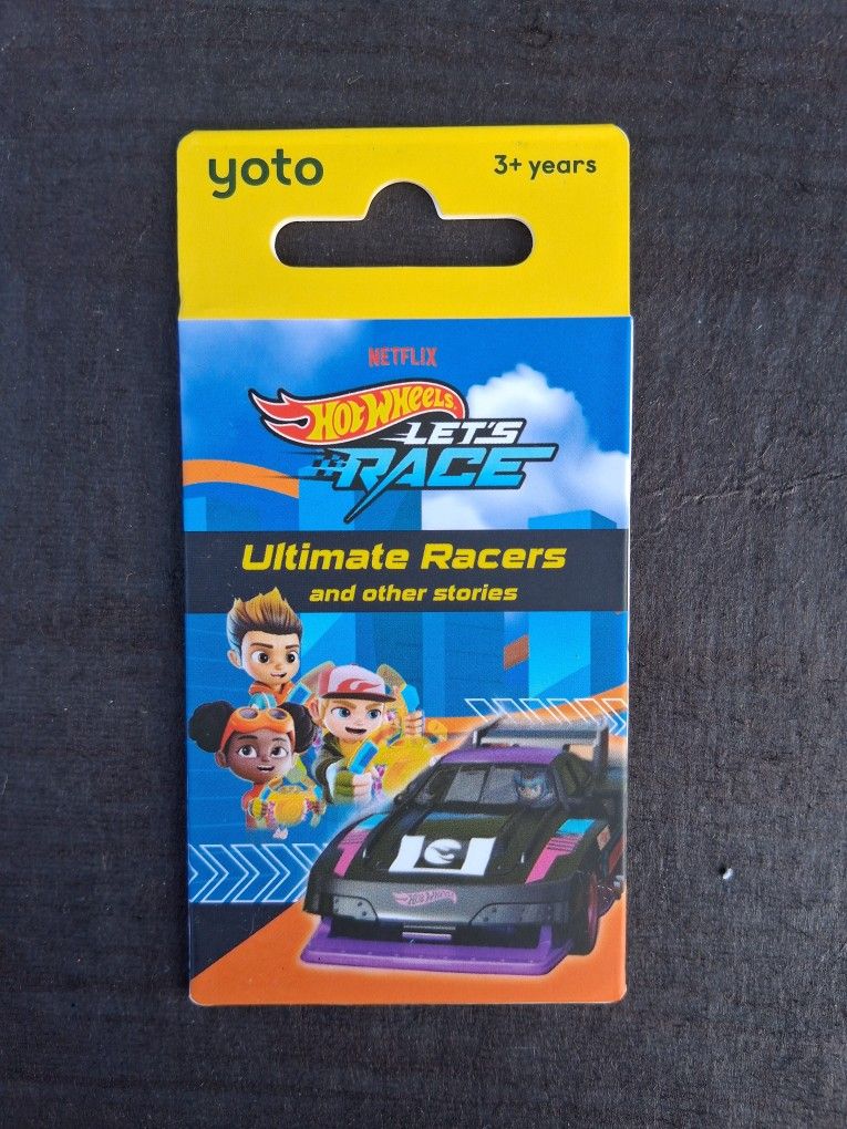 Hot Wheels Yoto Audio Card 