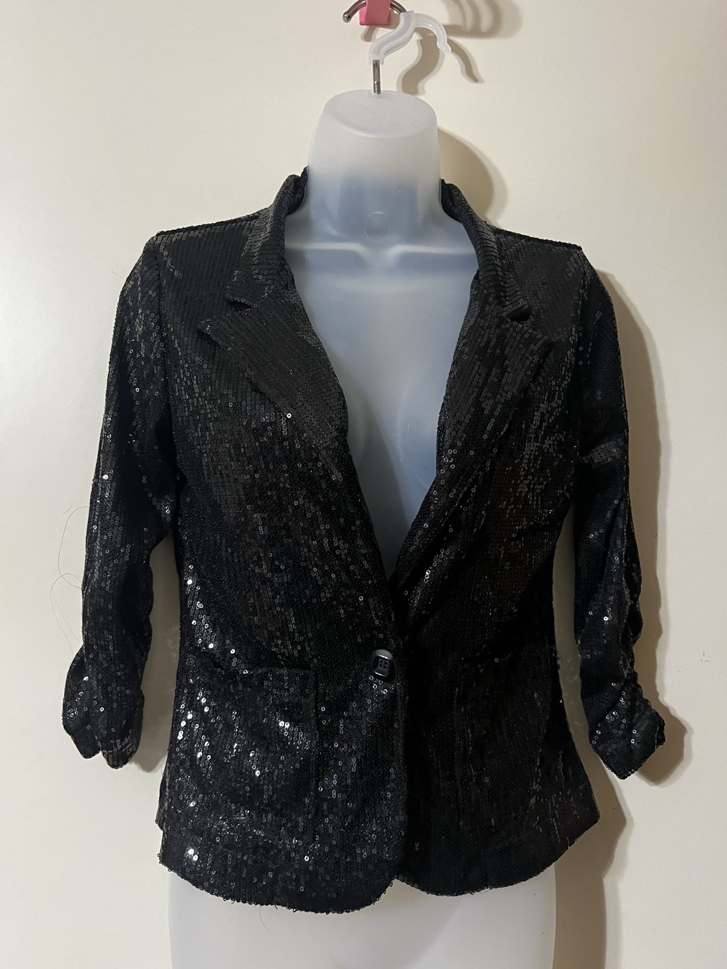 NWT - Women’s Black Sequin Blazer Size Small