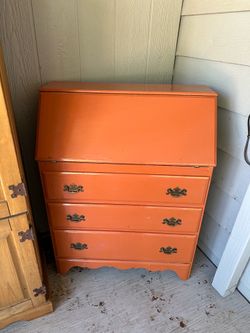 Vintage drop front Salem desk