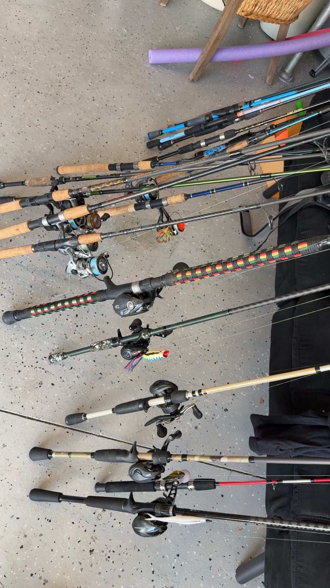 Fishing Rods And Reels & Lures
