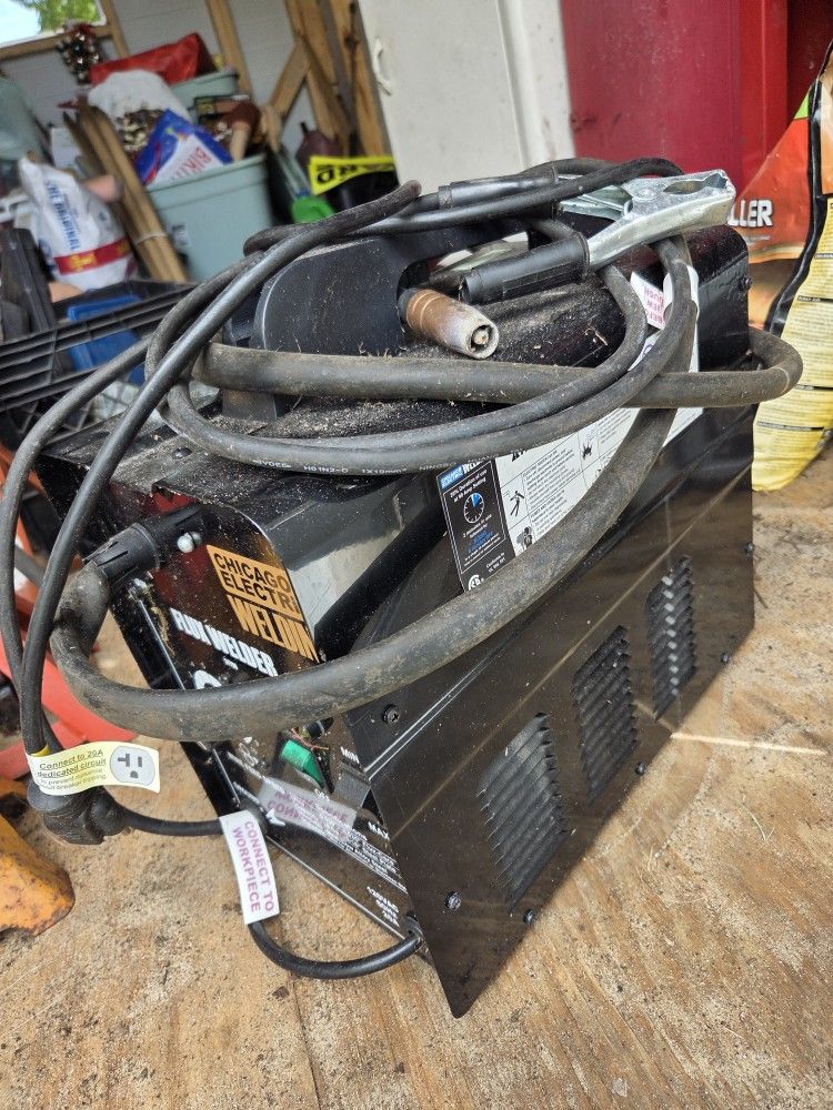 Chicago Welder With Helmet