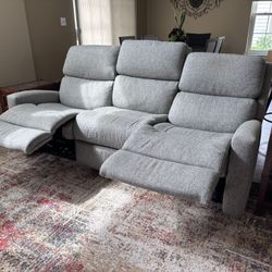 Double Electric Recliner Sofa
