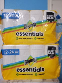 Bounty Towels $13 Each (12 rolls)