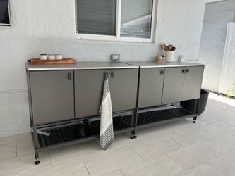 Outdoor kitchen unit