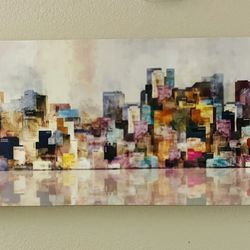 Modern Wall Art  60x20 