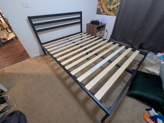 Queen bed frame