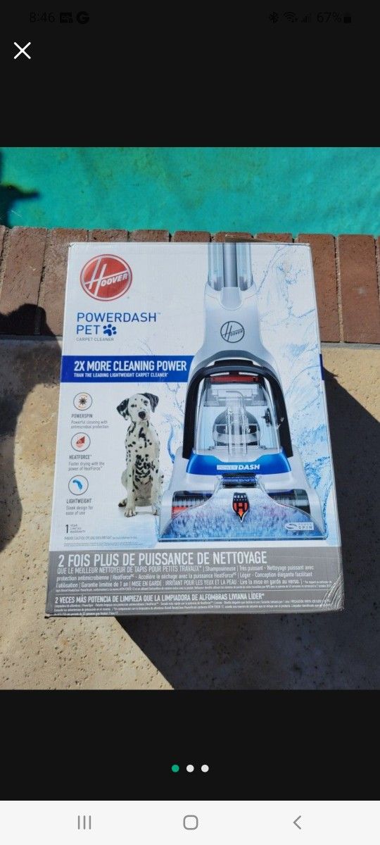 Hoover Powerdash Pet Wet Vaccum Home & Garden