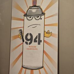 Street Art Posters TODAY ONLY MASSIVE PRICE DROPS - CANVAS MASTER SHAKE $100 TODAY ONLY HUGE CANVAS SIGNED
