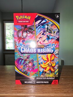 Pokemon CHAOS RISING Booster Bundle MEGA EVOLUTION Trading Cards TCG