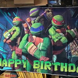 Ninja Turtle Backdrop