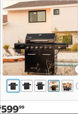 PROPANE GAS BBQ GRILL USED VERY GOOD CONDITIONS VERY CLEAN