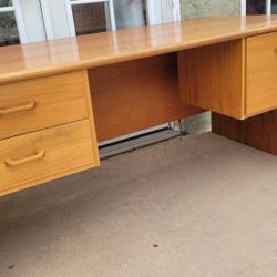 Mid Century Teakwood  Desk