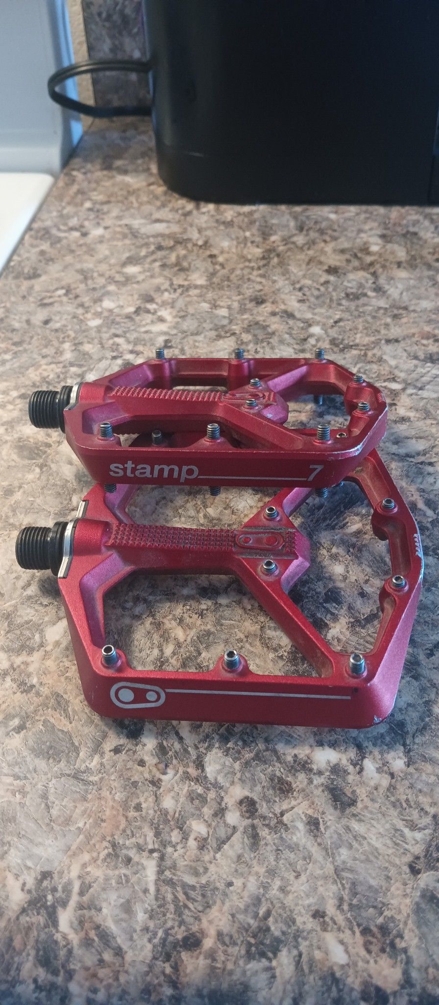 Stamp 7 Large Alloy Bike Pedals