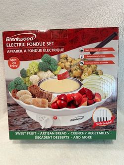 Brentwood Electric Fondue Set