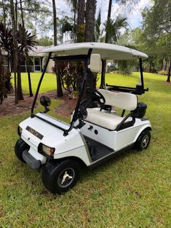 SUPER CLEAN 48 VOLT CLUB CAR GOLF!! RUNS AND DRIVES GREAT!!