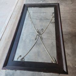 Sturdy Coffee Table- Glass Is Broken