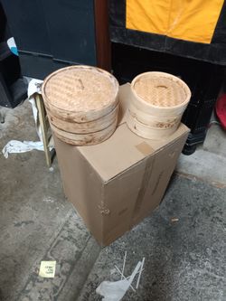 Straw Wood STORAGE Bins