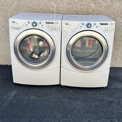 Whirlpool Set Gas Dryer And Washer 