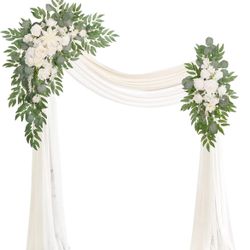 Artificial Arch Flowers Kit(Pack of 4) New In Box