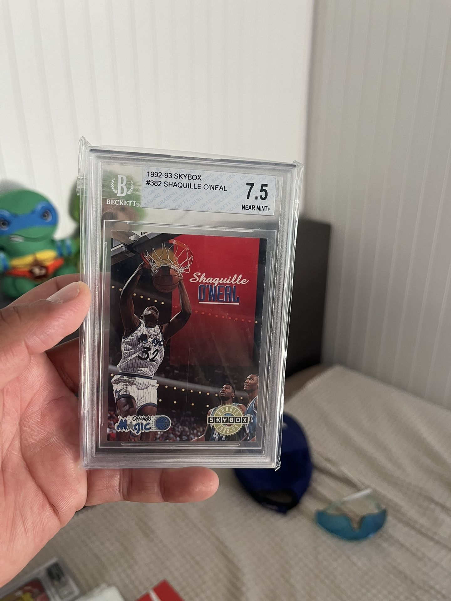 1992-93 Skybox Shaquille O’Neal Beckett Grade 7