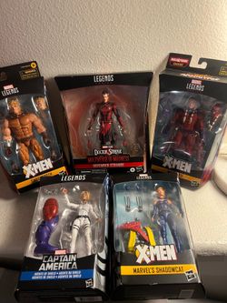 Marvel Legends Lot | Magneto, Defender Strange, Sabretooth, Shadowcat & Sharon Carter | NIB