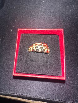 14k Gold plated nugget ring