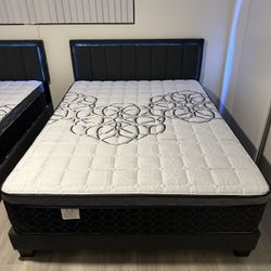 King Size Mattress Pillow Top New 