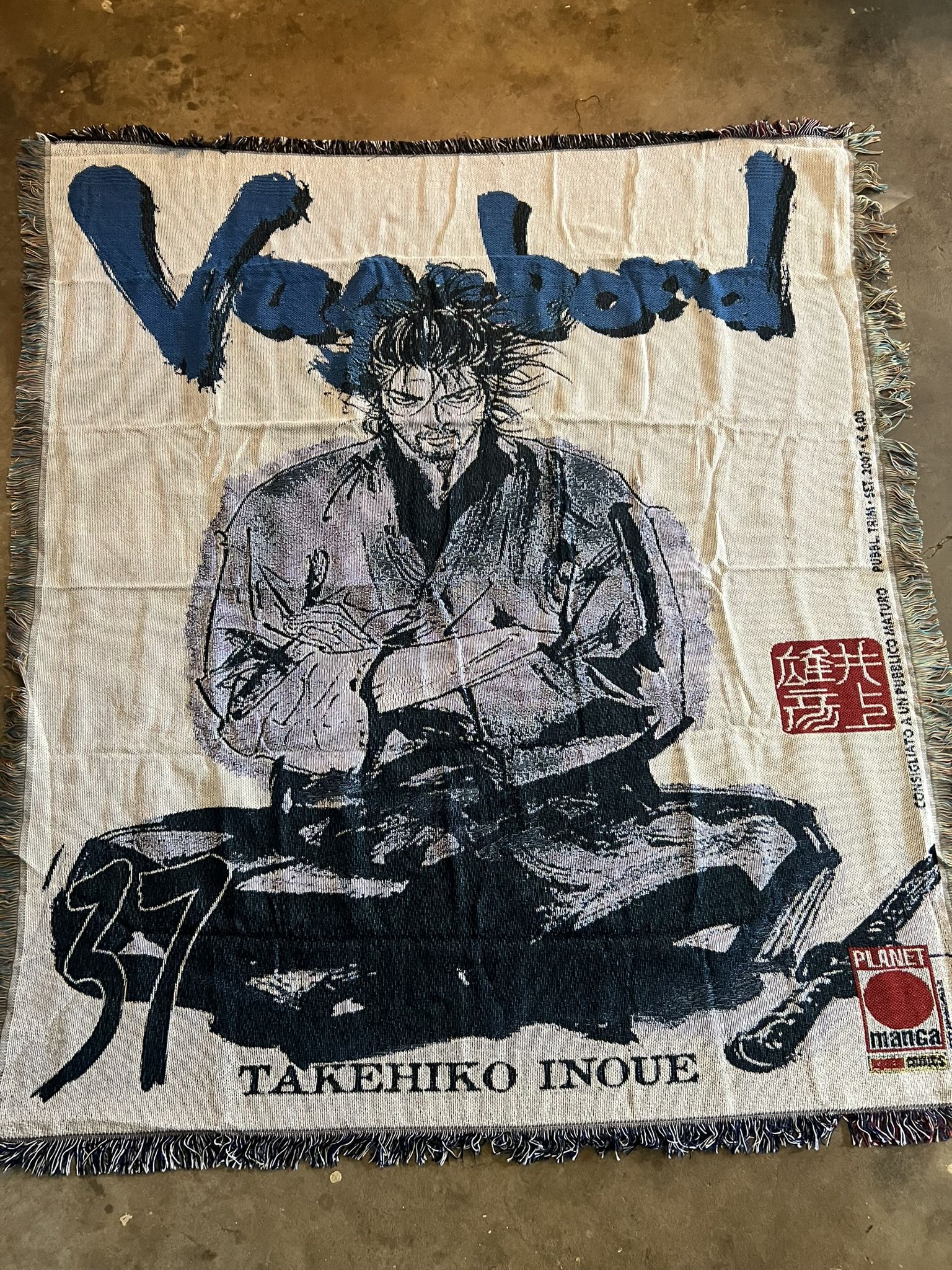 Vagabond Anime Woven Tapestry/Rug/Blanket