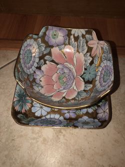 Collectible plate and dish