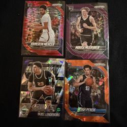 Panini Prizm Basketball Cards Lot of 4