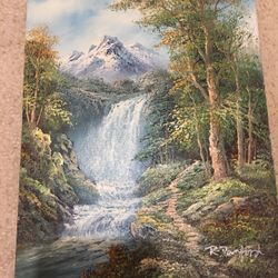 Beautiful oil painting on canvas 10x8 approx