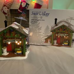 Department 56 Snow Village “Home Away From Home Fish Shack”