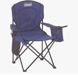 Coleman cooler quad camping chair