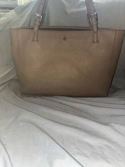 Tory Burch Saffiano Leather Tote Bag