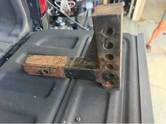 2” receiver shank with 9” drop