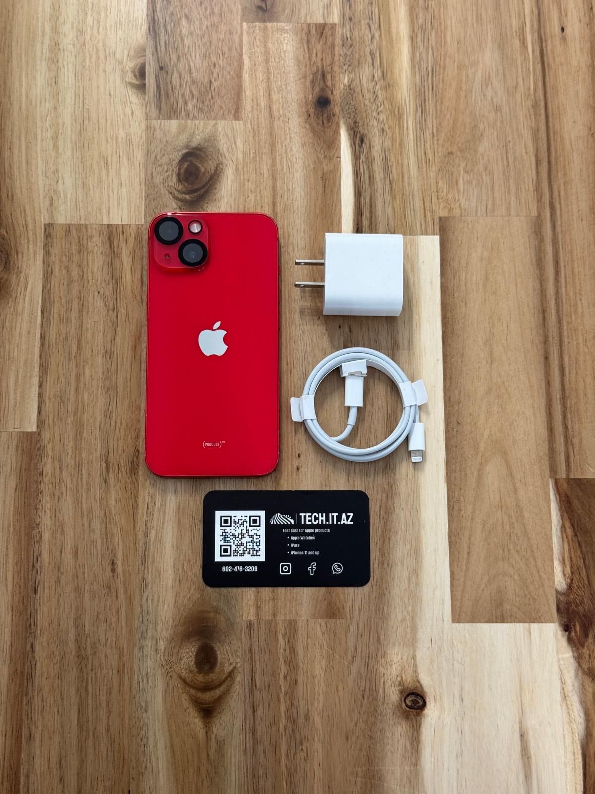 📱 iPhone 14 | 128GB | Red | Unlocked (Any Carrier)