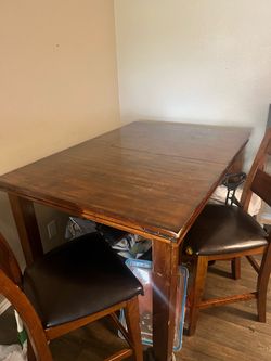 Wood table