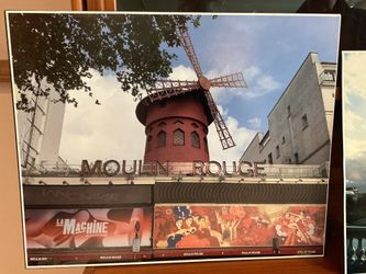 Moulin Rouge photo poster