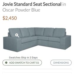7-Piece HomeReserve Jovie Sectional w/ Ottoman🚚DELIVERY AVAILABLE🚚