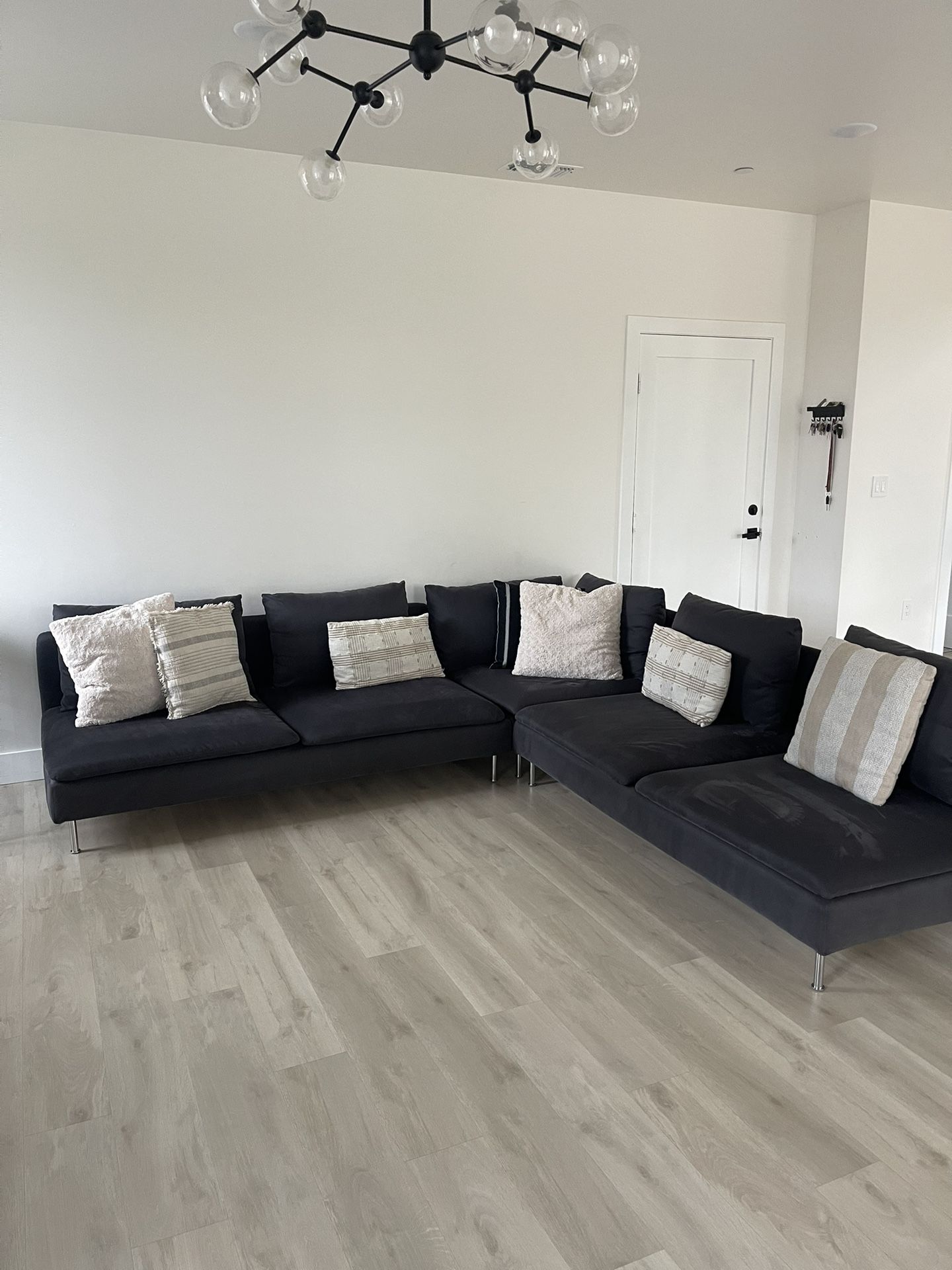 Navy Blue / grey IKEA Sectional