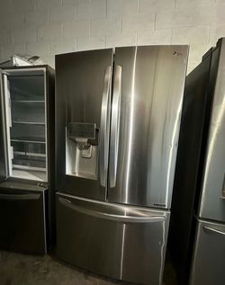 LG 3-Door Refrigerator Stainless Steel FrenchDoor